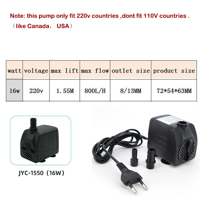 AC 220V 16W 25W Tauchpumpe für – Aquaculture Aerator Pump Bewertung und Preis